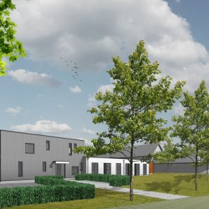 Transformatie voormalige basisschool tot gezondheidscentrum in Veenendaal